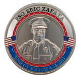 Eric Zapata memorial coin